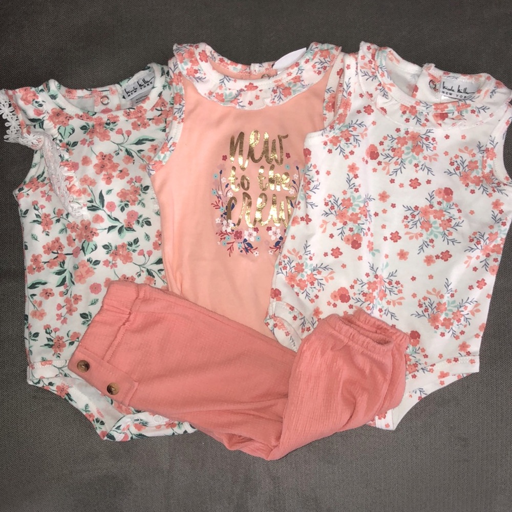 Baby Girl 4 Piece Set